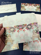 KL099E Premium 3D Gold Foil Designer Shagun Money Envelopes
