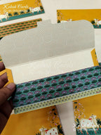 KL100E Premium 3D Gold Foil Designer Shagun Money Envelopes