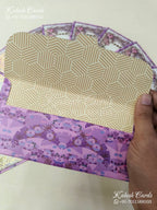 KL101E Premium 3D Gold Foil Designer Shagun Money Envelopes