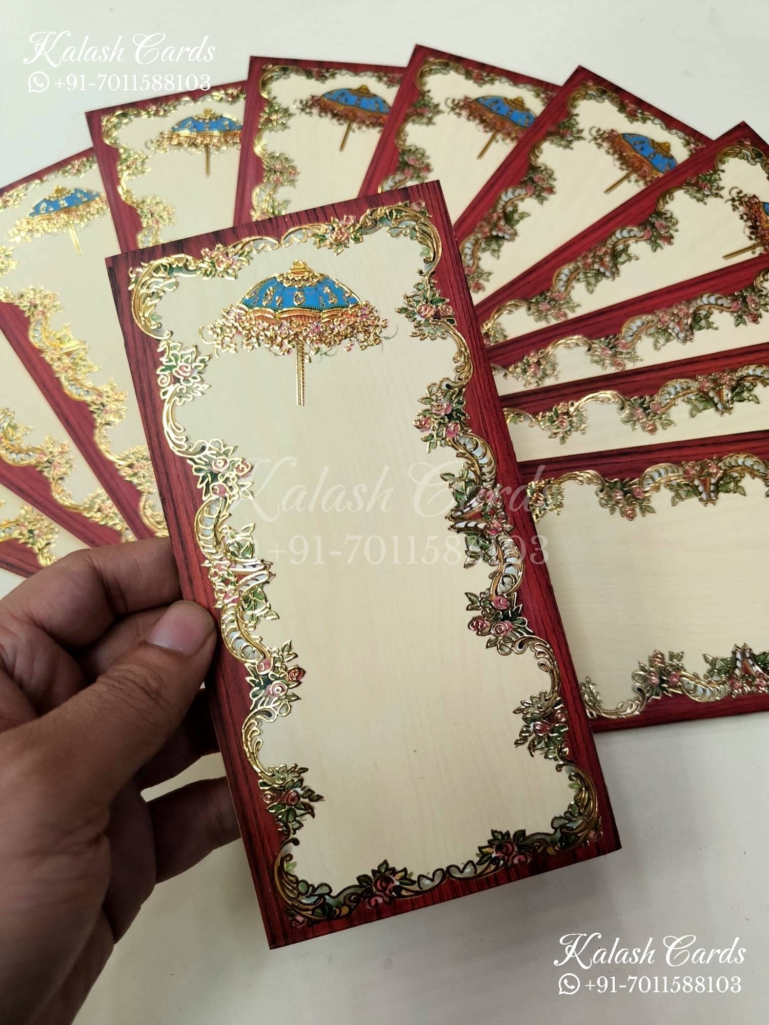 KL139E Premium 3D Gold Foil Designer Shagun Money Envelopes