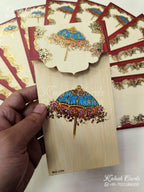 KL139E Premium 3D Gold Foil Designer Shagun Money Envelopes