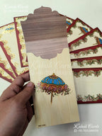 KL139E Premium 3D Gold Foil Designer Shagun Money Envelopes