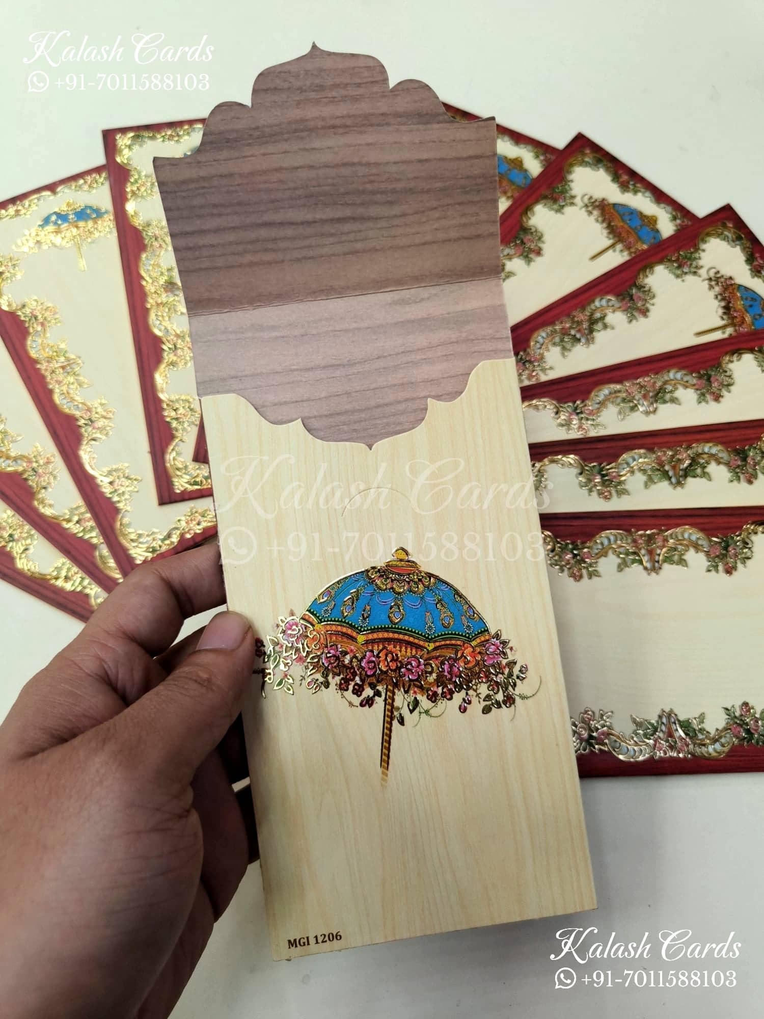 KL139E Premium 3D Gold Foil Designer Shagun Money Envelopes