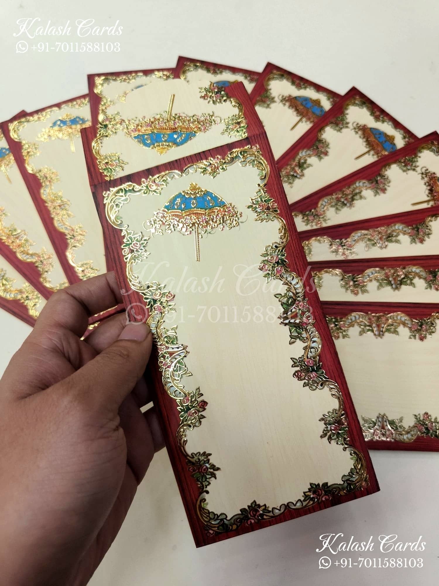 KL139E Premium 3D Gold Foil Designer Shagun Money Envelopes