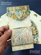 KL144E Premium 3D Gold Foil Designer Shagun Money Envelopes