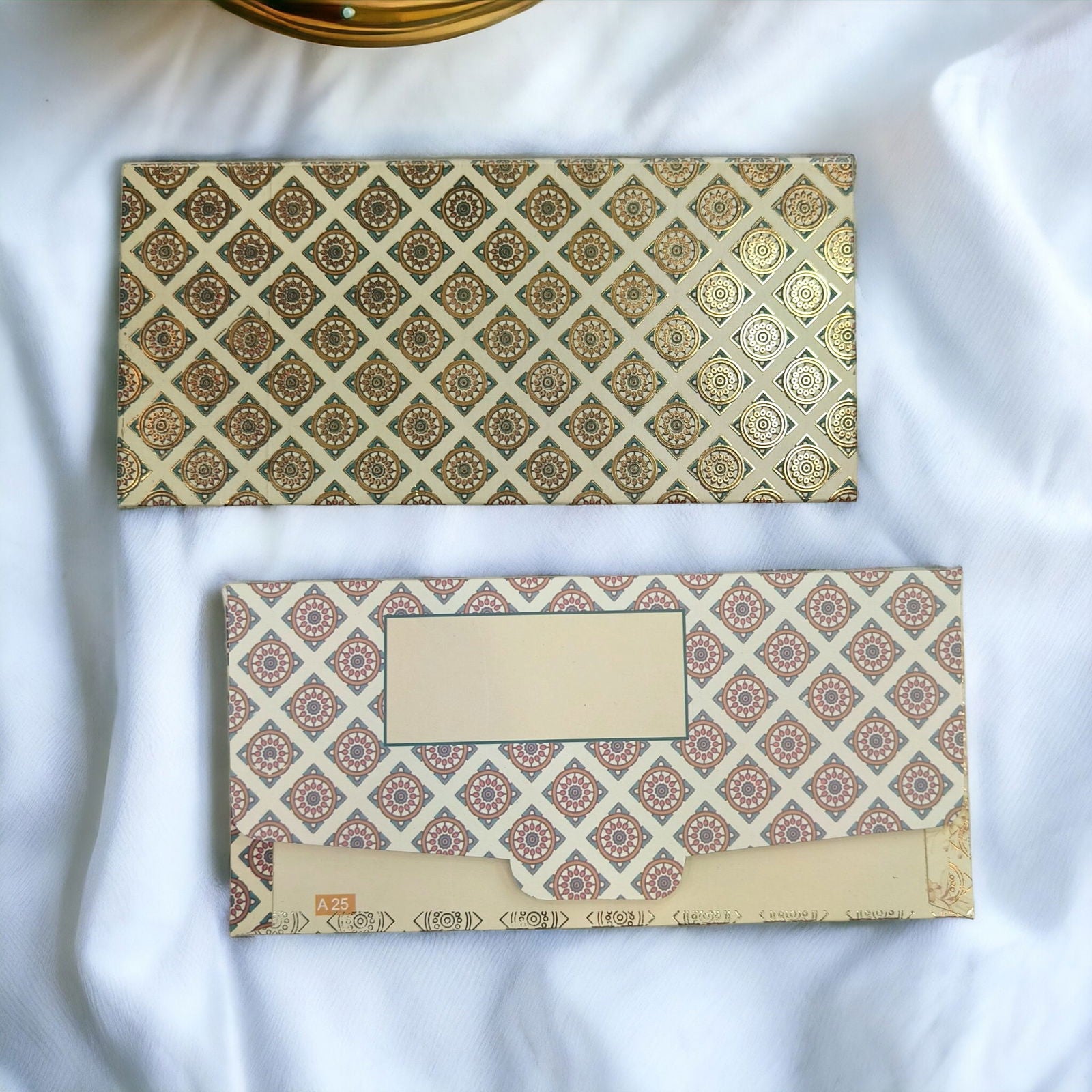 KL14 Designer Shagun Money Envelopes (Pack of 10) - Kalash Cards