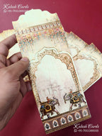 KL150E Premium 3D Gold Foil Designer Shagun Money Envelopes