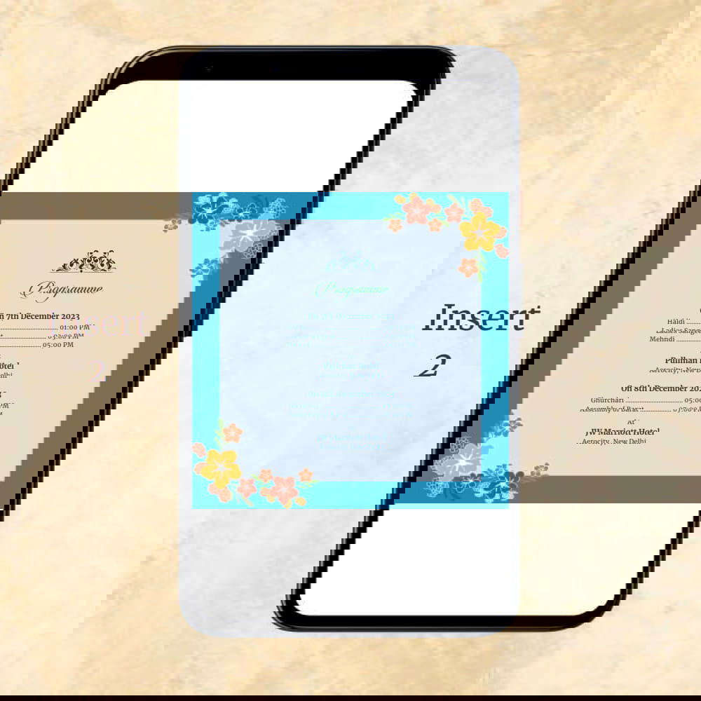 KL2008 Digital Wedding PDF Ecard - Kalash Cards