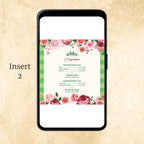 KL2011 Digital Wedding PDF Ecard - Kalash Cards