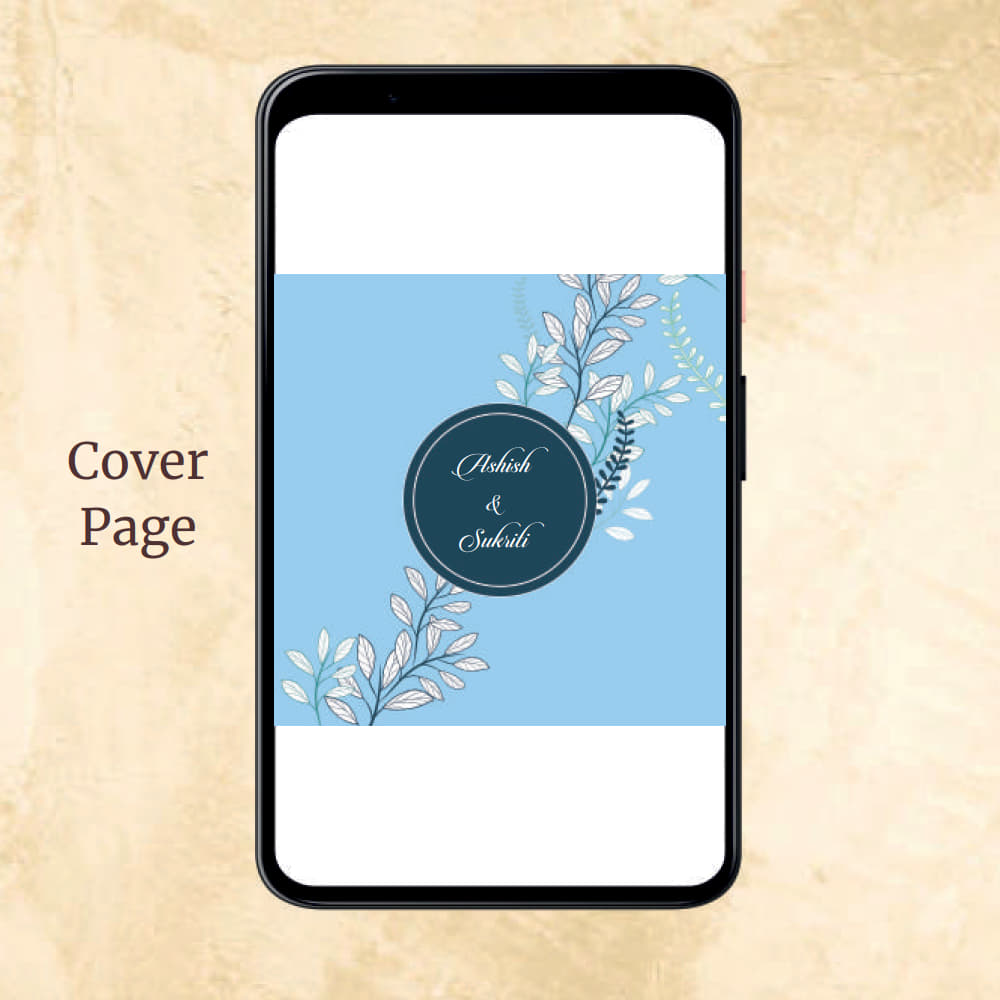 KL2012 Digital Wedding PDF Ecard - Kalash Cards