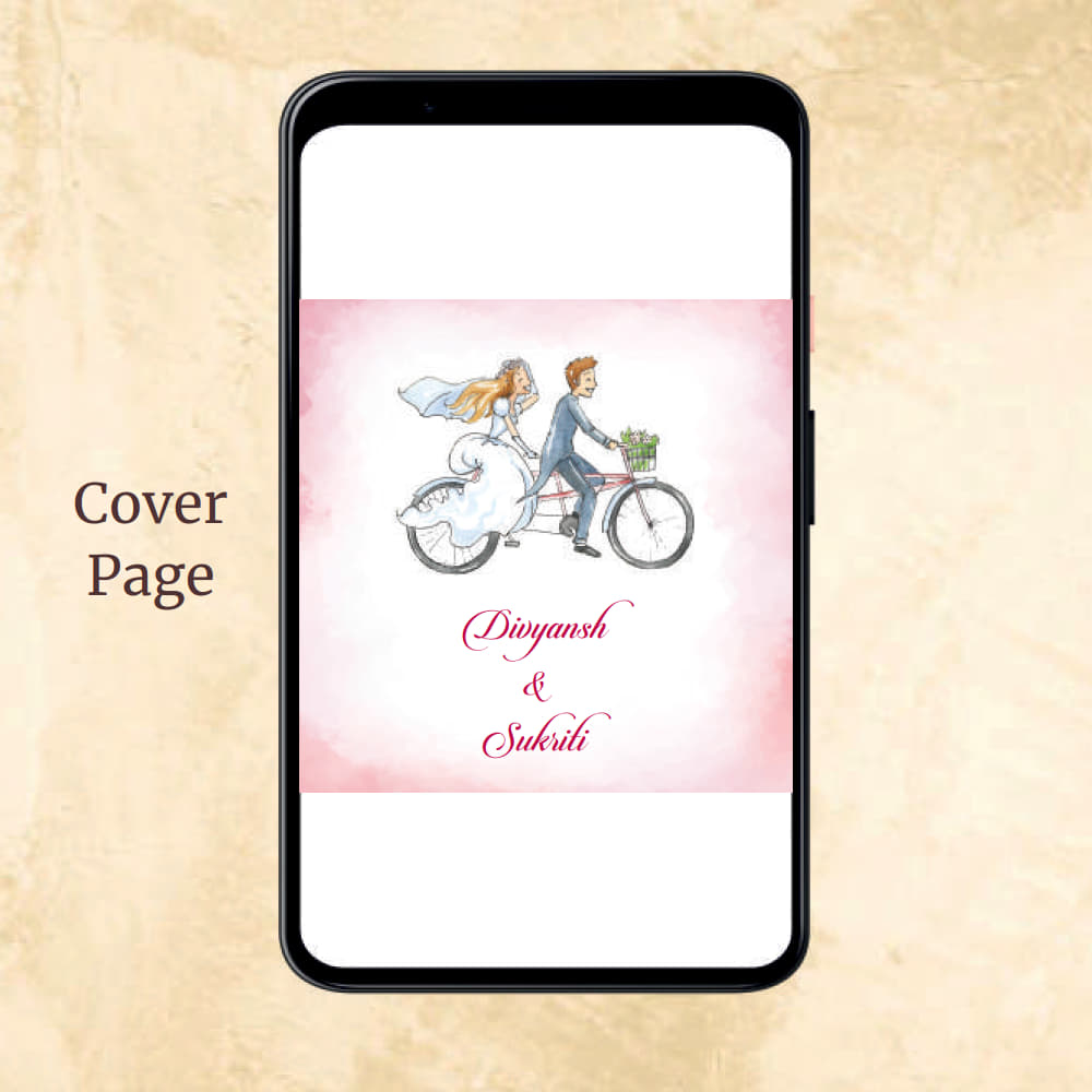 KL2015 Digital Wedding PDF Ecard - Kalash Cards