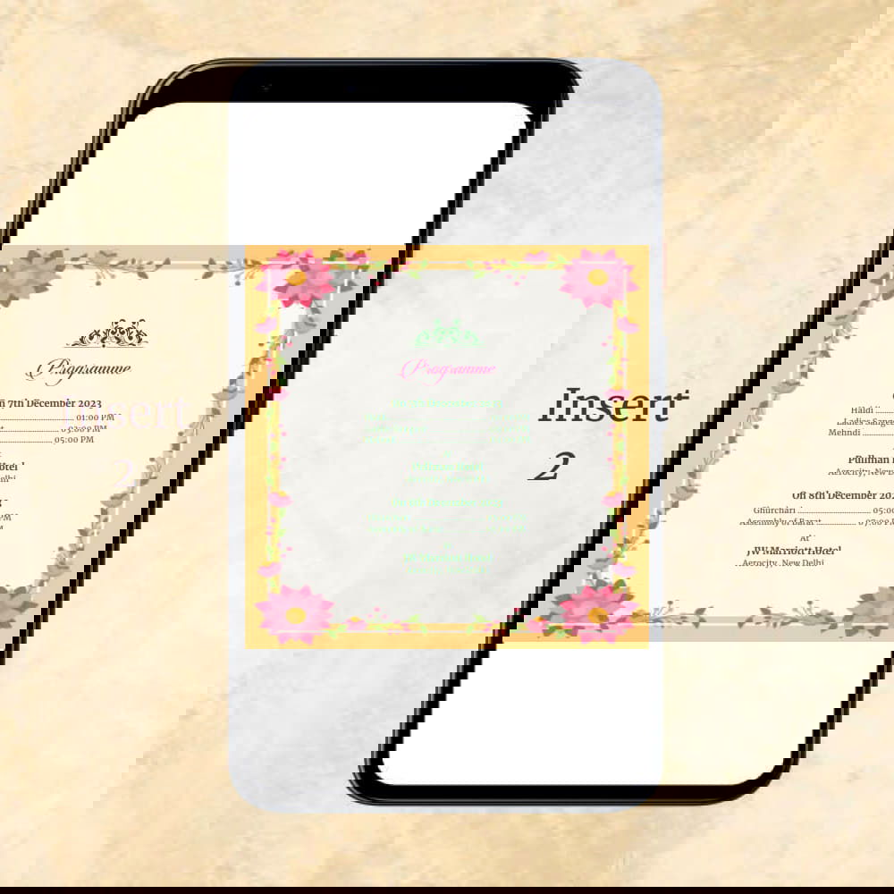 KL2015 Digital Wedding PDF Ecard - Kalash Cards