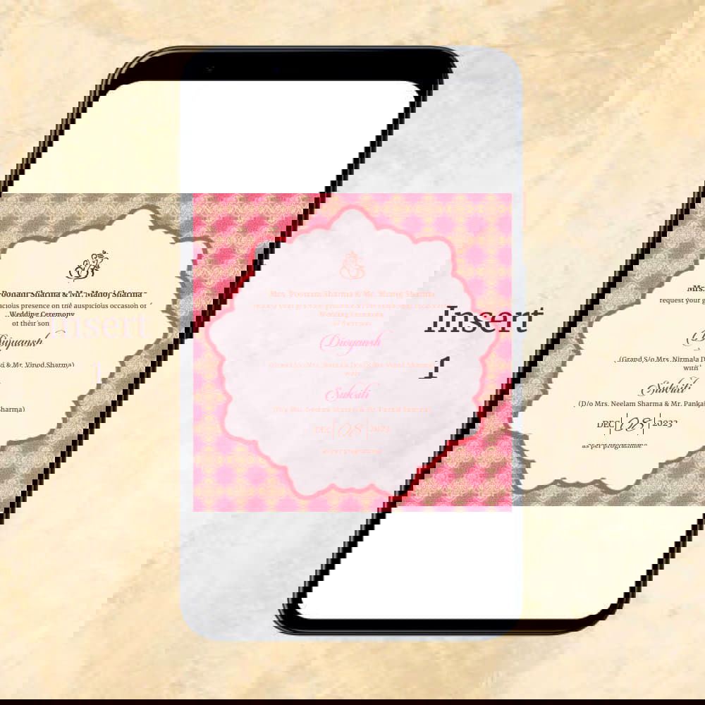 KL2016 Digital Wedding PDF Ecard - Kalash Cards