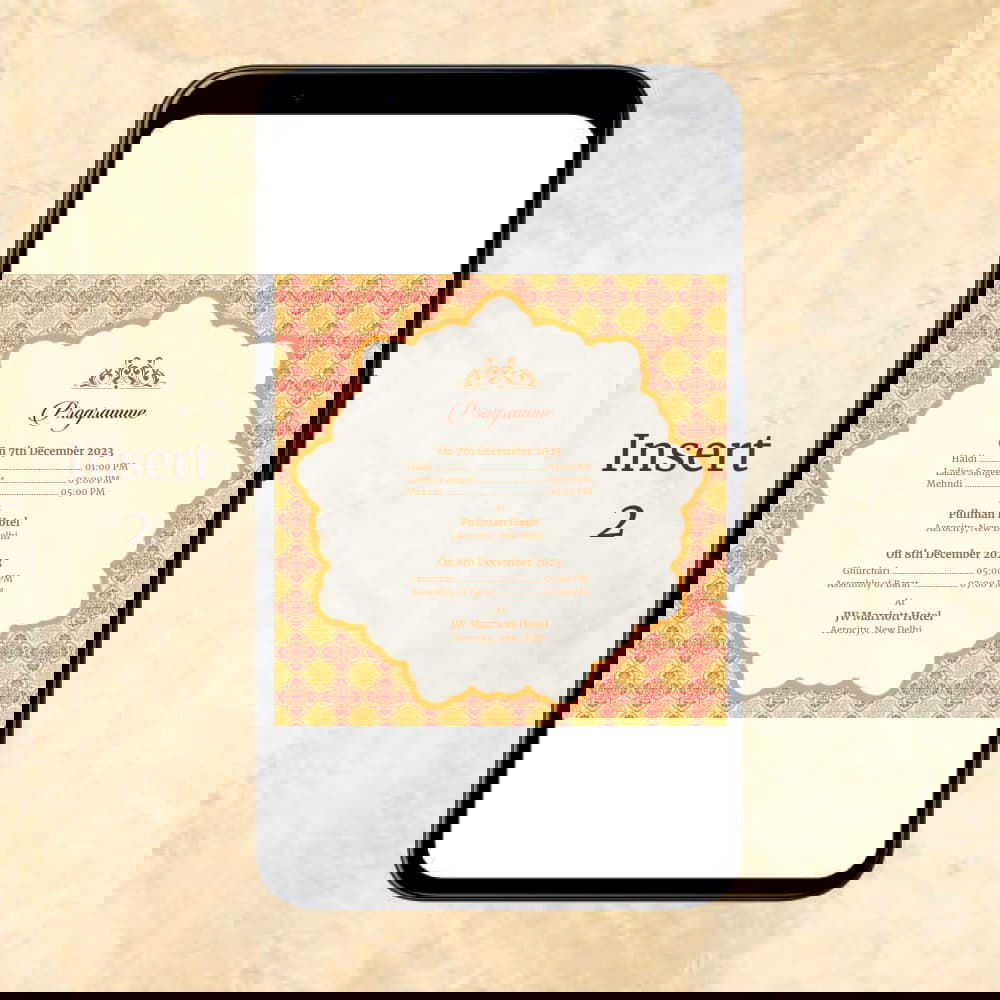 KL2016 Digital Wedding PDF Ecard - Kalash Cards