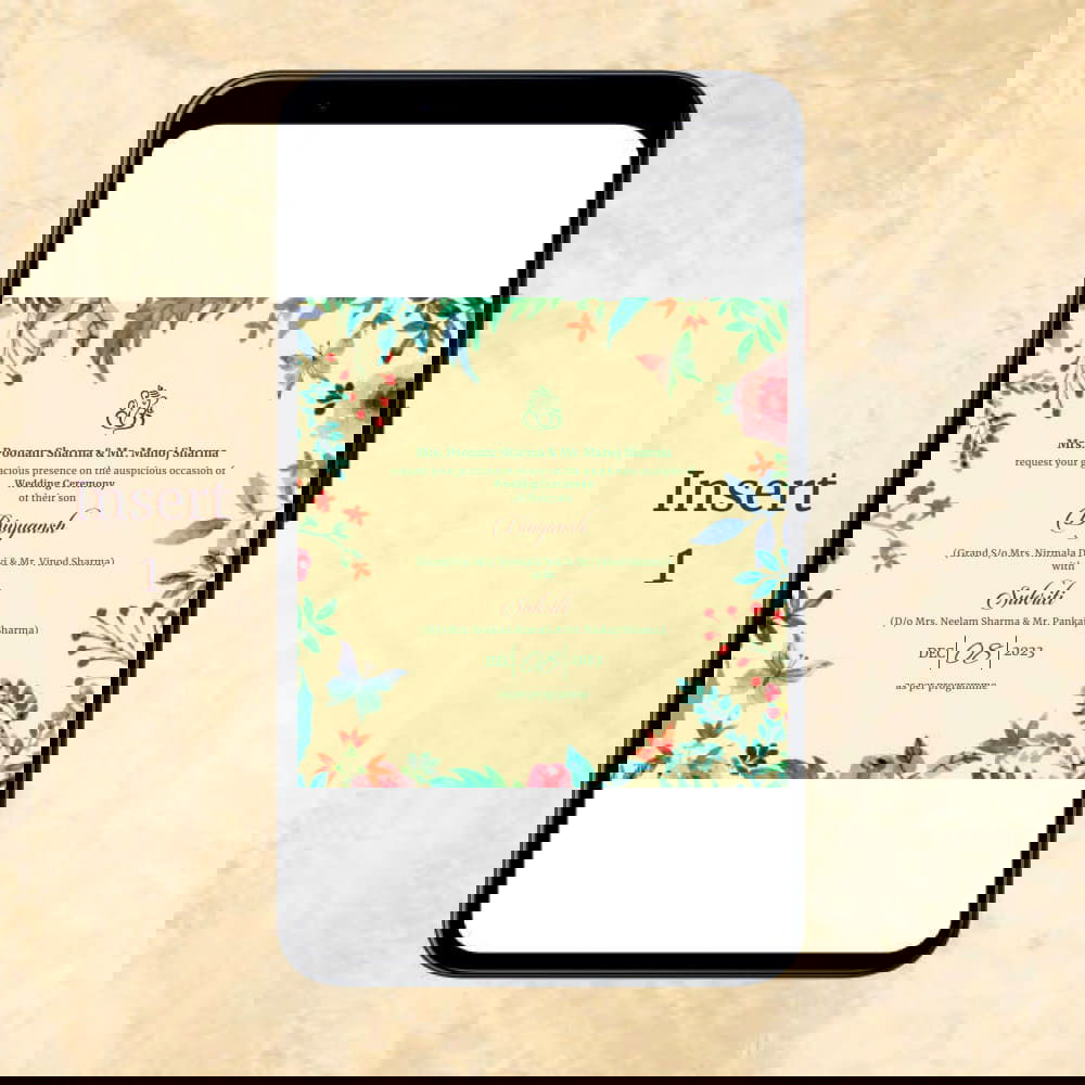 KL2018 Digital Wedding PDF Ecard - Kalash Cards