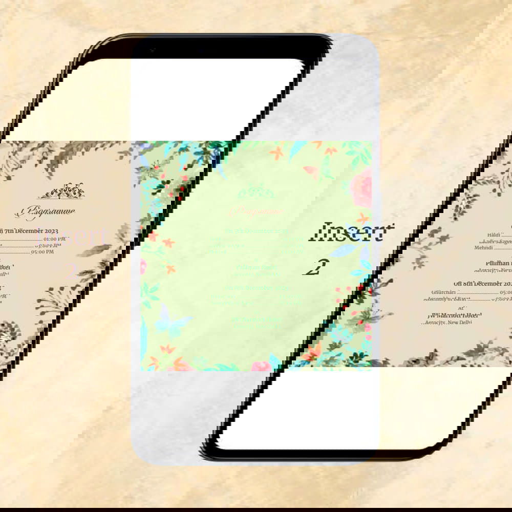 KL2018 Digital Wedding PDF Ecard - Kalash Cards