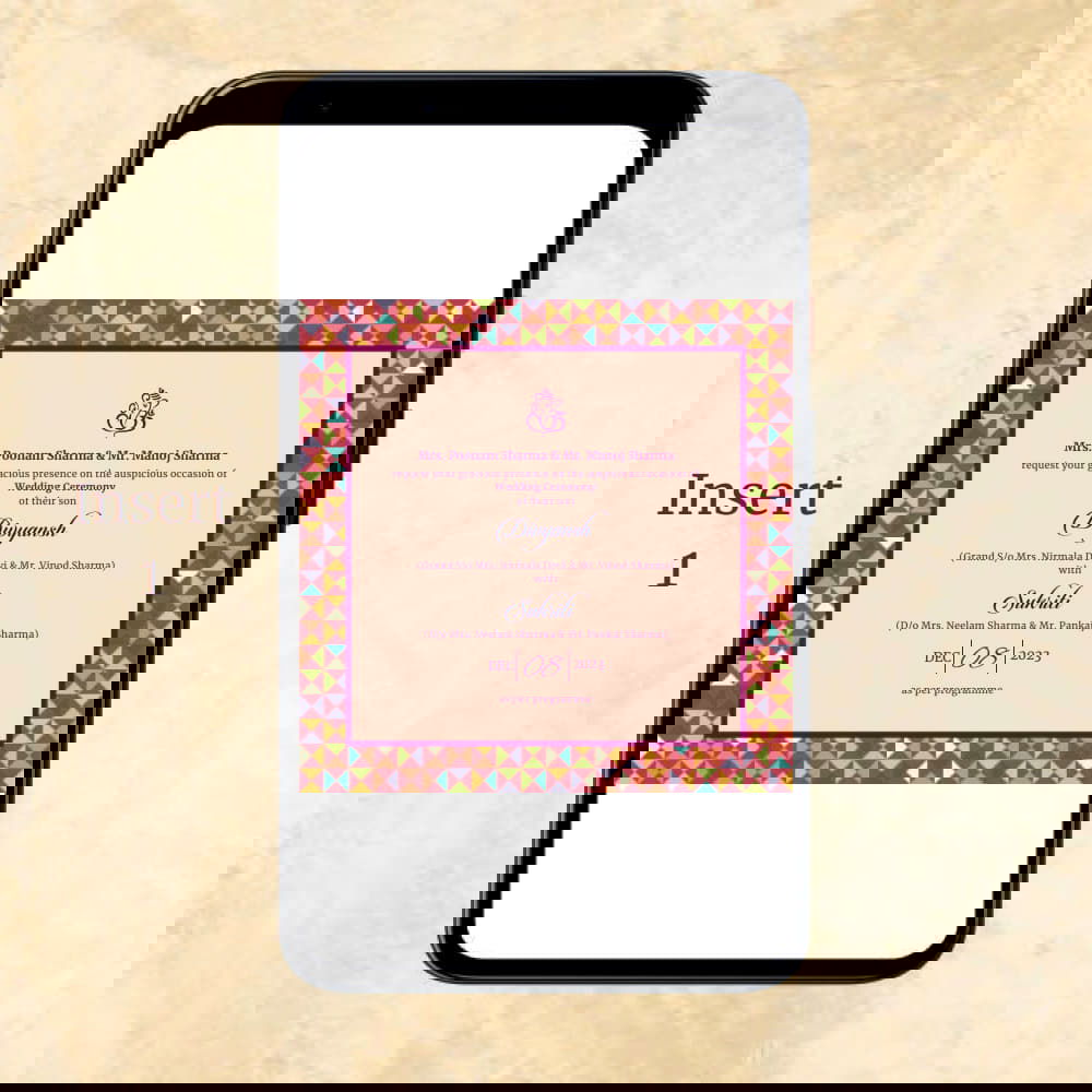 KL2021 Digital Wedding PDF Ecard - Kalash Cards