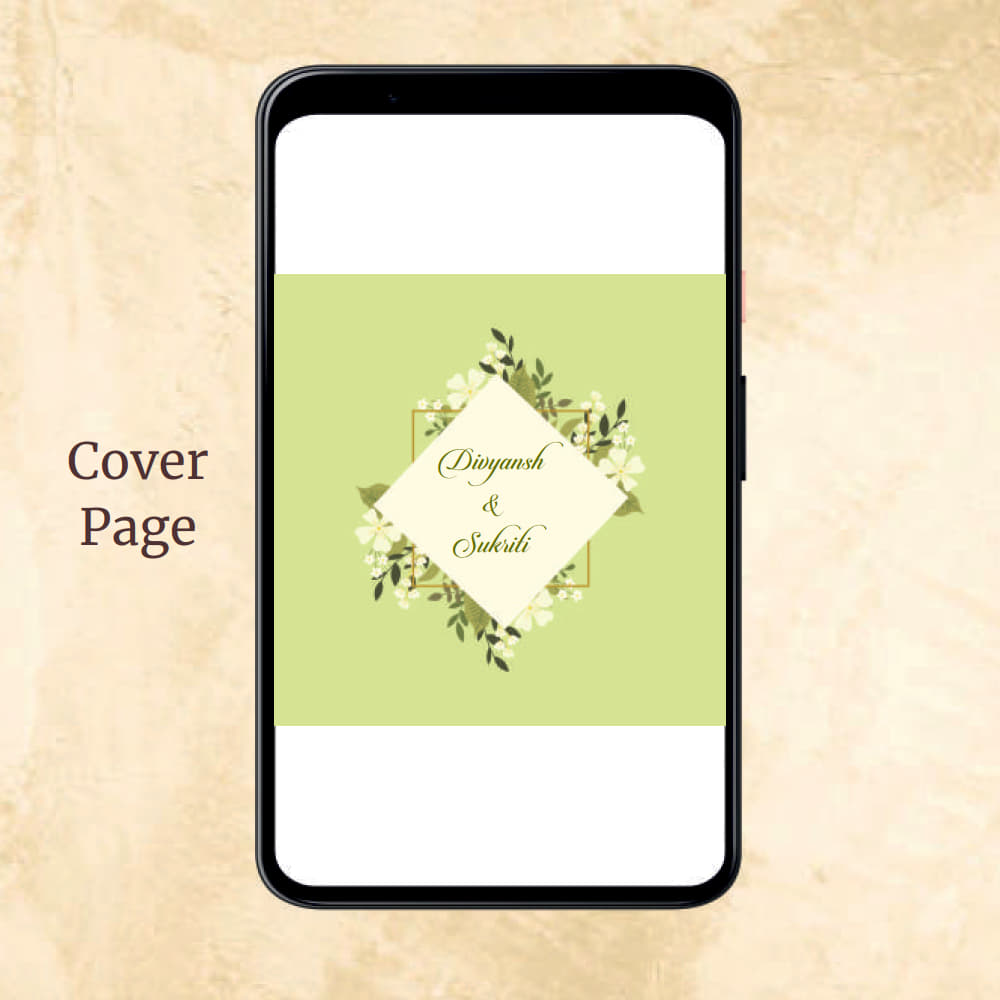 KL2022 Digital Wedding PDF Ecard - Kalash Cards