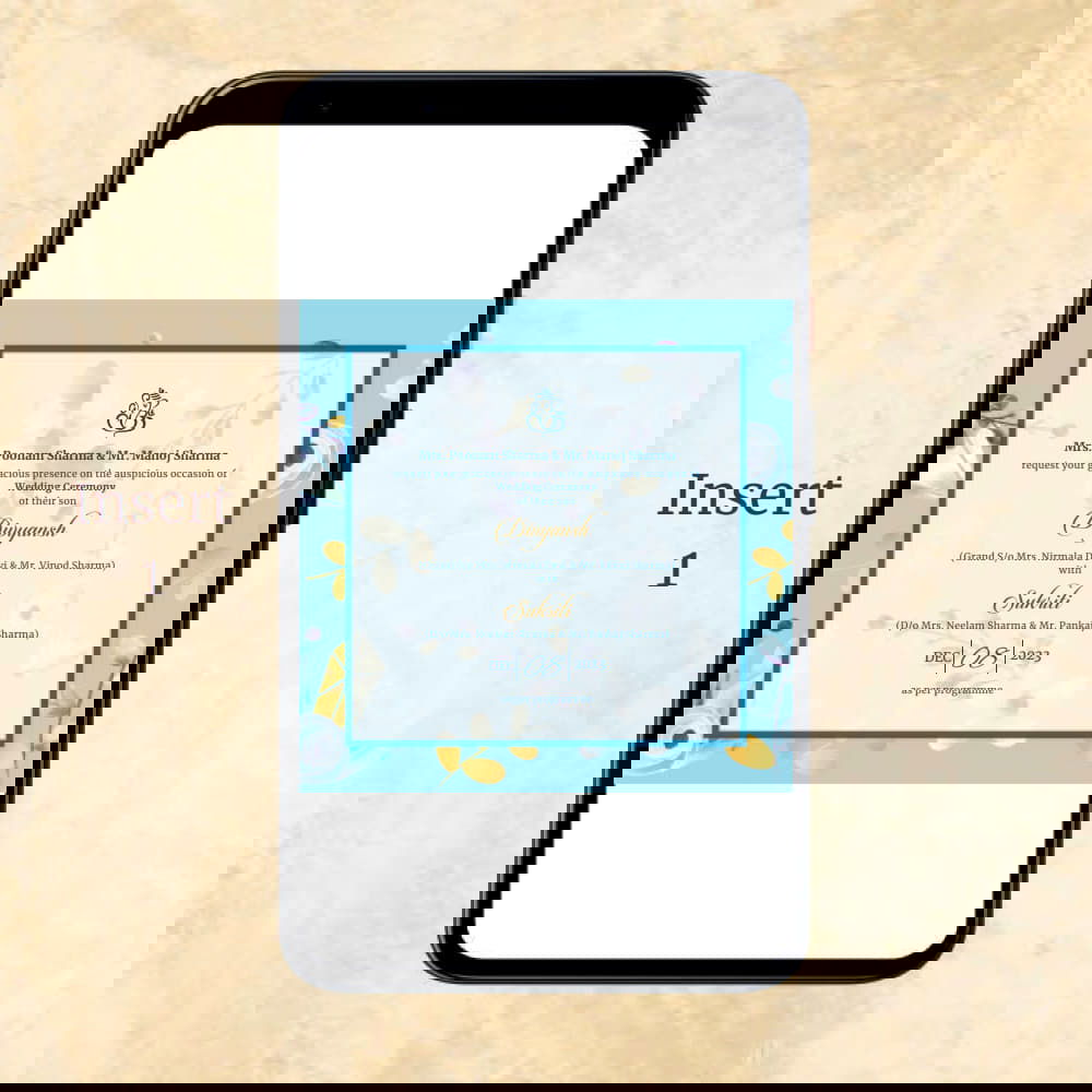 KL2023 Digital Wedding PDF Ecard - Kalash Cards