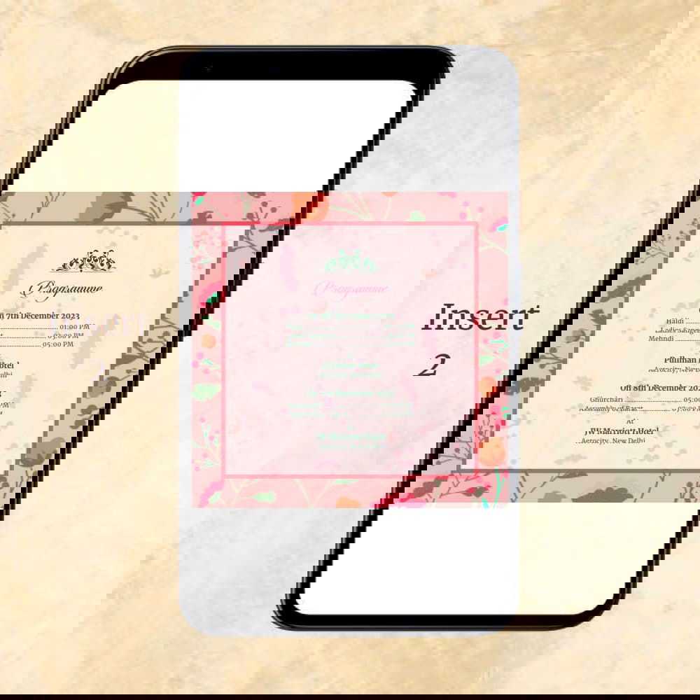 KL2025 Digital Wedding PDF Ecard - Kalash Cards