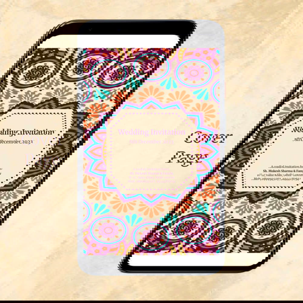 KL2026 Digital Wedding PDF Ecard - Kalash Cards