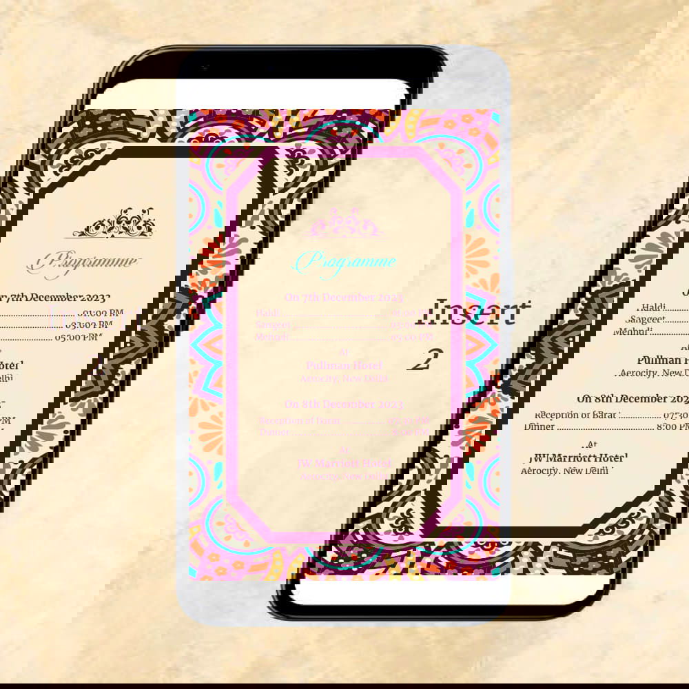 KL2026 Digital Wedding PDF Ecard - Kalash Cards