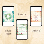 KL2028 Digital Wedding PDF Ecard - Kalash Cards