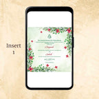 KL2028 Digital Wedding PDF Ecard - Kalash Cards