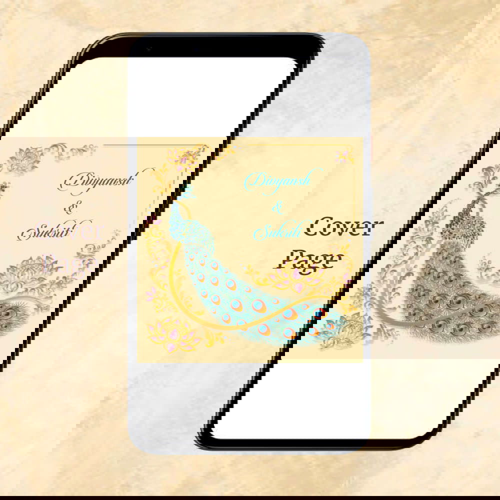 KL2030 Digital Wedding PDF Ecard - Kalash Cards