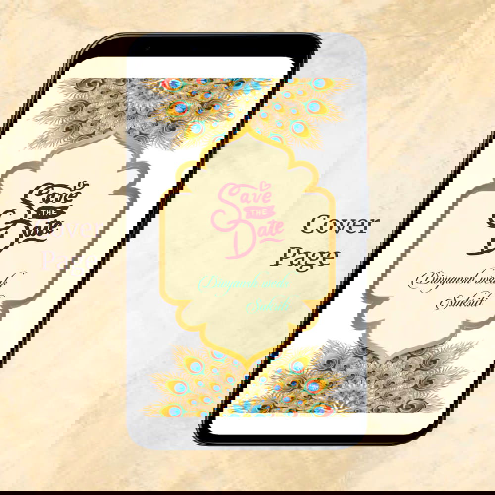 KL2032 Digital Wedding PDF Ecard - Kalash Cards