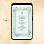 KL2035 Digital Wedding PDF Ecard - Kalash Cards
