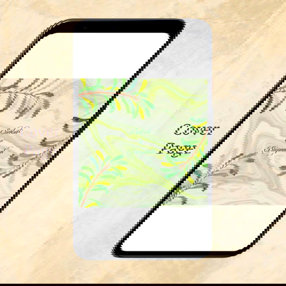 KL2036 Digital Wedding PDF Ecard - Kalash Cards