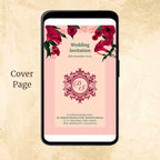 KL2037 Digital Wedding PDF Ecard - Kalash Cards