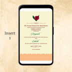 KL2037 Digital Wedding PDF Ecard - Kalash Cards