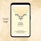 KL2038-2 Digital Wedding PDF Ecard - Kalash Cards