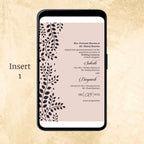 KL2038-2 Digital Wedding PDF Ecard - Kalash Cards