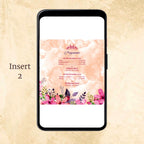 KL2039 Digital Wedding PDF Ecard - Kalash Cards