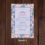 KL2040 Translucent Cover Luxury Wedding Card - Kalash Cards