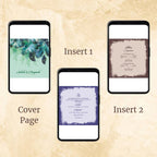 KL2042 Digital Wedding PDF Ecard - Kalash Cards