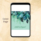 KL2042 Digital Wedding PDF Ecard - Kalash Cards