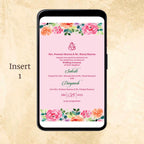 KL2043 Digital Wedding PDF Ecard - Kalash Cards