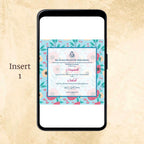 KL2045 Digital Wedding PDF Ecard - Kalash Cards