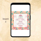 KL2045 Digital Wedding PDF Ecard - Kalash Cards