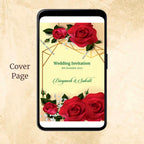 KL2047 Digital Wedding PDF Ecard - Kalash Cards