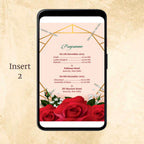 KL2047 Digital Wedding PDF Ecard - Kalash Cards