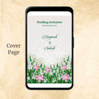 KL2048 Digital Wedding PDF Ecard - Kalash Cards