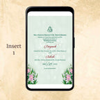 KL2048 Digital Wedding PDF Ecard - Kalash Cards