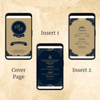 KL2050 Digital Wedding PDF Ecard - Kalash Cards