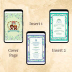 KL2051 Digital Wedding PDF Ecard - Kalash Cards