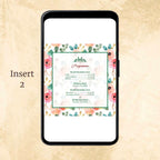KL2060 Digital Wedding PDF Ecard - Kalash Cards
